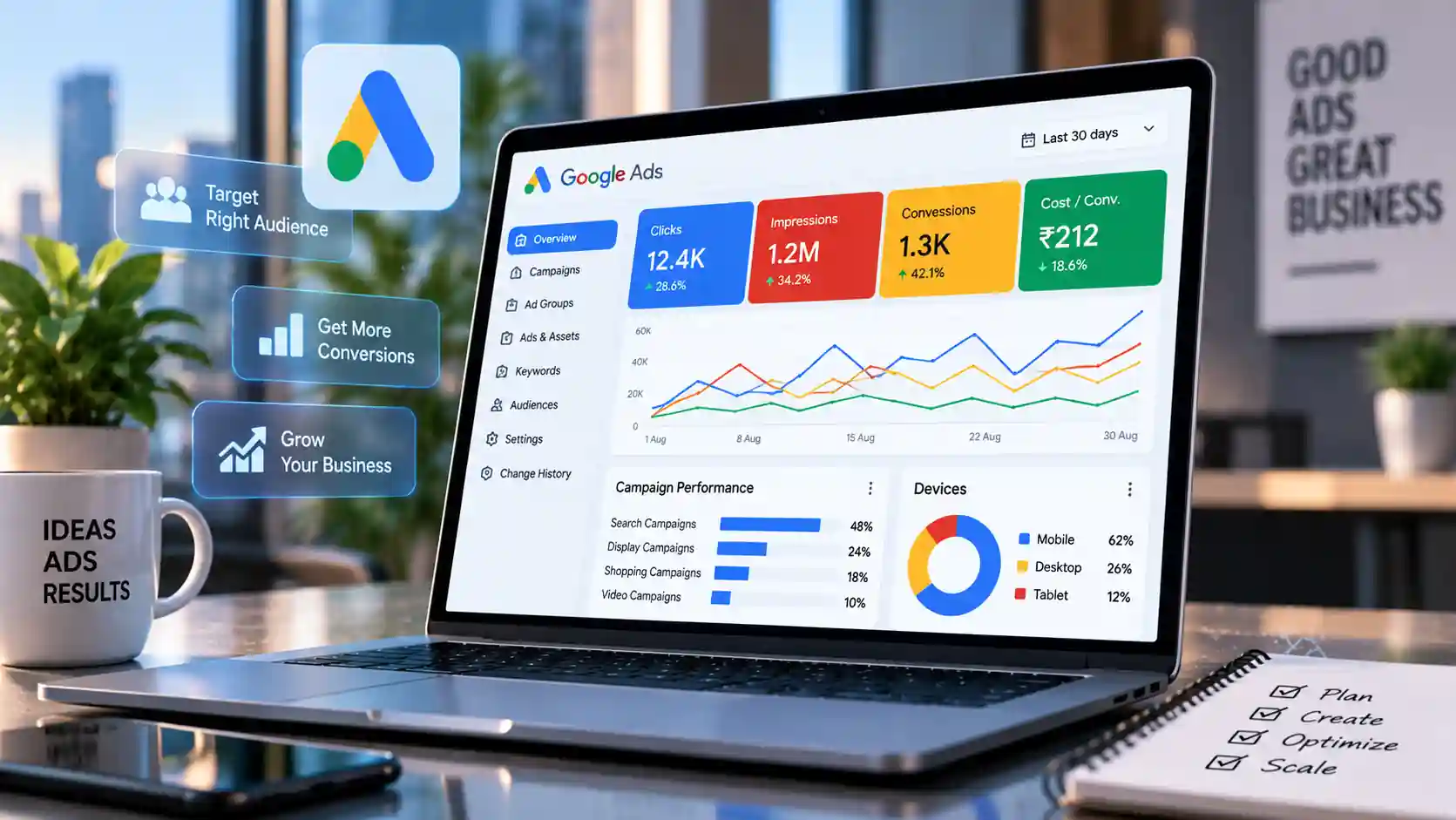 Google Ads Management by Webflect Technology