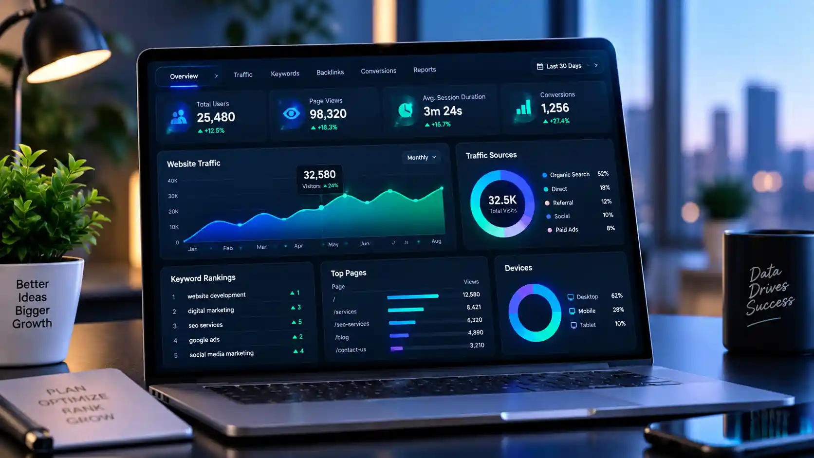 SEO Services results